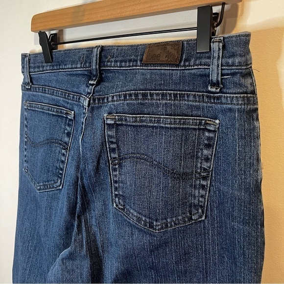 Women’s | Vintage Lee Straight Leg Jeans With Deep Pockets | Size 12L - Picture 5 of 9
